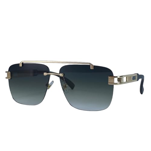 Lunettes de soleil vintage steampunk protégeant les yeux avec monture métal luxe