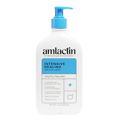 Amlactin Intensive Healing Body Lotion, 15% Lactic Acid, 14.1 oz
