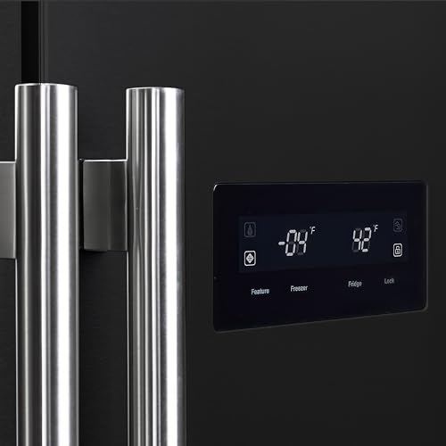 Forno C-FFRBI1805-33BLK Salerno 37-Inch Side-By-Side Refrigerator thumb #6