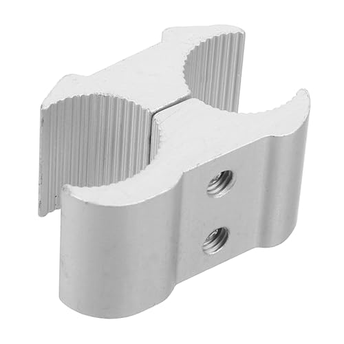 Outanaya Wheelchair Pipe Fixing Clamp Aluminum Alloy Cane Holder for Walker Stable Accessory