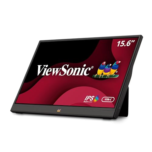 ViewSonic VA1655 15.6 Inch 1080p Portable Monitor, IPS Display with Eye Care for Comfortable Mobile Workspaces, Built-in Stand, 60W USB-C, Mini HDMI, and Protective Case by ViewSonic - Image 7