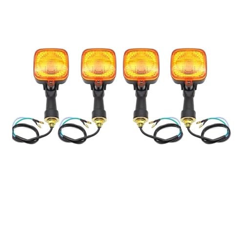 Feux indicateurs moto XL200R clignotants arrière orange de remplacement pour XL 200 R 1983 1984