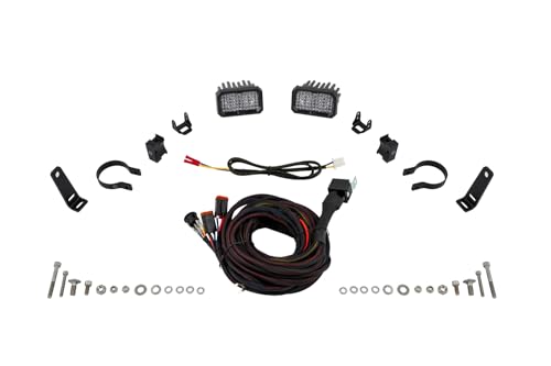 Diode Dynamics Stage Series C2 Universal 2 Inch Roll Bar Reverse Light Kit, SSC2 Sport