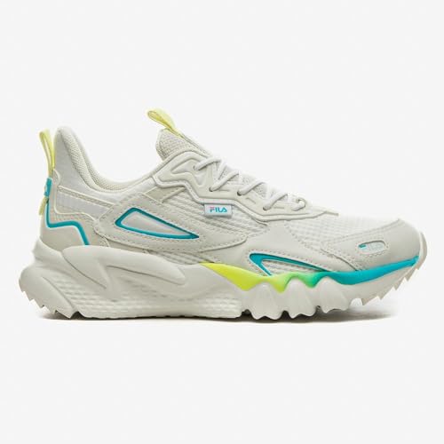 Tenis Fila Venture Tracer, Feminino, Branco/Branco/Azul, 37