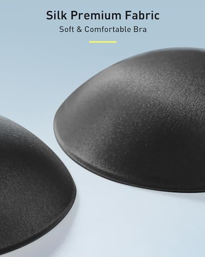 Image of Niidor Women's Silicone Adhesive Bra, Invisible Sticky Bra, Strapless Backless Reusable Bra for Wedding Dress