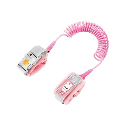 Muñequera para niños, pulsera de seguridad retráctil antipérdida, correa magnética para niños, dispositivo de control de caminar seguro ajustable, cordón suave, 59.1 pulgadas, para niños y niñas