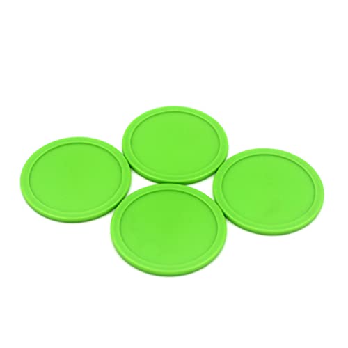 GANAZONO 20pcs Air Hockey Pucks Ergonomic Mini Ice Hockey for Outdoor Fun Enhanced Green Accessories for Game Rooms and Competitive