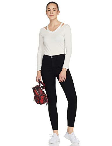 Image of Fabme Women's Styled Plain Cotton Top