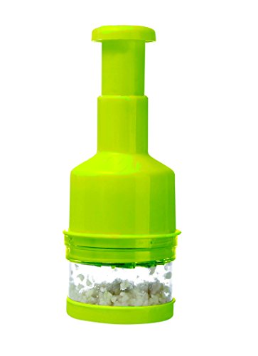 Cortacebollas Abs 3463 En Oferta Silicone Gold Triturador De Vegetales, Acero Inoxidable, Verde, 21.5X8.5X21.5 Cm