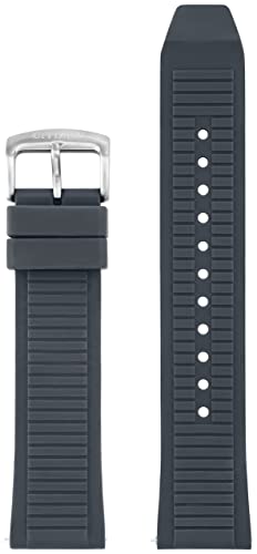 Bracelet CZ Smart 22 mm Citizen en silicone gris pour montre connectée