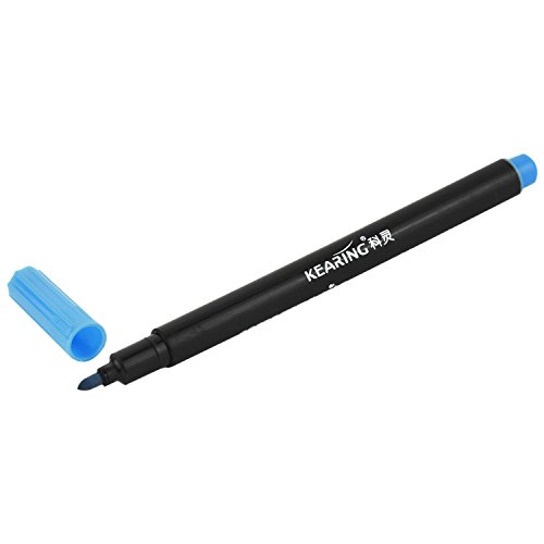 Youdefa 1 X Rotuladores de Tela Colores Permanentes para Bricolaje Textil Ropa Camiseta Zapatos Azul