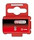 KS Tools 911.2965 1/4 CLASSIC Bit Innensechskant, Bohrung, 25mm, 7/64’’, 5er Pack