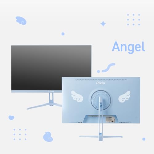 undefined PX248 Wave Pastel Blue Angel ゲーミングモニター 23.8インチ 200Hz FHD IPS の商品画像 7