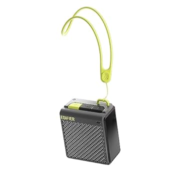 MP85 CINZA-VERDE - CAIXA DE SOM PORTÁTIL BLUETOOTH EDIFIER (Pequeno)