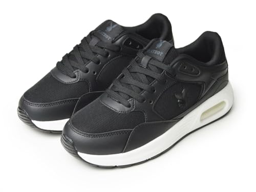 [Playboy] Xj[J[ fB[X V[Y X|[cXj[J[ y y  h JWA fB[XV[Y [Jbg  C vpb802 Black 22.5cm