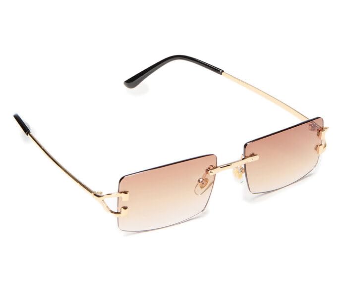 PacSun Men's Joey Frameless Rectangle Sunglasses