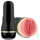 Realistische Masturbator Taschenmuschi Realistisch Groß Masturbieren für Männer Sex Spielzeug für die Männer Solo Manuelle Cup-Masturbatoren Sex toys Penis Masturbatoren mit 3D Vagina Pussy
