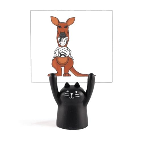 Idée cadeau chat noir football australien décoration originale