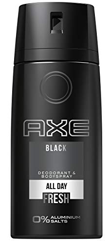 Axe Axe Spray Bodyspray noir sans sel en aluminium 150 ml