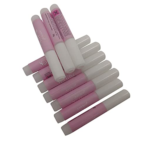 Ygerbkct La Colle à Ongles adhésive Forte garantira Que Vos Faux Ongles ne Tombent jamais Cover