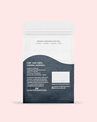 Image of THIRD WAVE COFFEE Bababudangiri Single Origin Coffee, Arabica, Medium Grind for Electric Dripper Brew, 250g