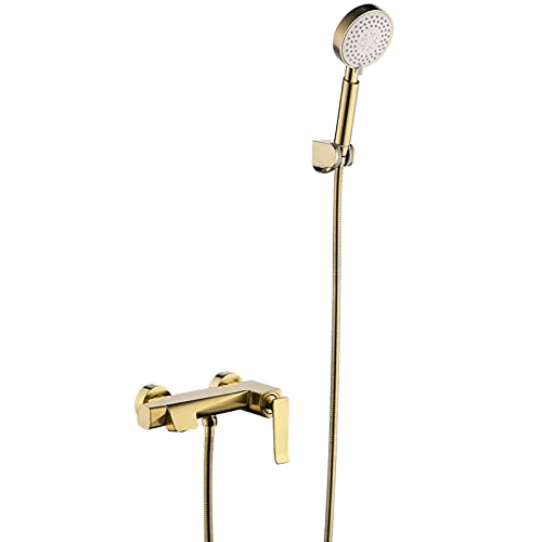 Mitigeur de baignoire monocommande à haut débit avec inverseur automatique et douchette