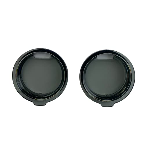 Set mit 2 /Alternative Deckel für echte Edelstahl-Kaffeetassen, vakuumisoliert, 590 ml, große doppelwandige Kaffeetassen, nur Deckel - nicht für andere Marken oder Produkte geeignet Cover