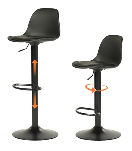 ZZINOKE Taburete de Bar Juego de 2 Sillas