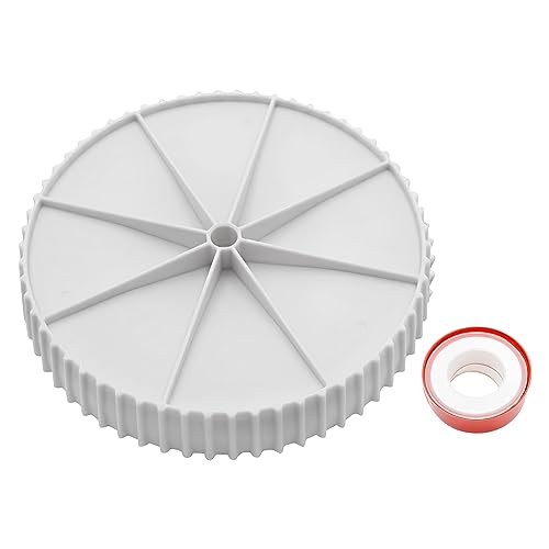 FZQBEY Kunststoff Pool Hauptablauf Abdeckung für Summer Wave SFX1000 SFX1500 Schwimmbad Skimmer Sandpumpe Umbausatz, Summer Waves Pool zubehör (1 Stück)