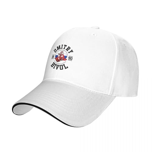 Casquette Dmitry Bivol pour homme et femme, design illustration de boxe