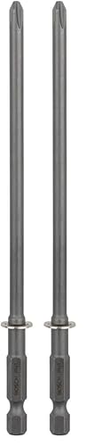 Bosch Professional Bit Extra-Hart für Phillips-Kreuzschlitzschrauben (PH2, Länge: 145 mm, 1 Stück), 2608522068 (Packung mit 2)