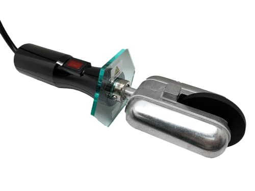 A-ONE Constant Heat Hand-Hold Roller Sealer, 5mm Wheel Width, Sealing Machine for Plastic Foil Bag PVC PE Polythene Poly Nylon Bag, 70W Portable Tool for Package Industrial Commercial Use