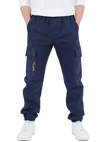CAMLAKEE Cargohose Jungen Jogginghose Kinder Cargo Hosen Jungs...