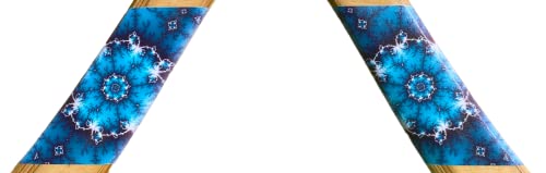 Aussie Fever Space Boomerang. Hand Crafted Australian Boomerangs with Very Cool Outer Space Art. Terrific Gifts for Teenagers and Adults.