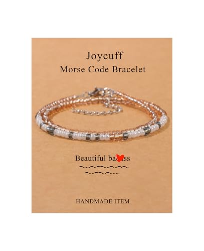 Image of JoycuFF ๐ ๐ผ๐ฟ๐๐ฒ ๐๐ผ๐ฑ๐ฒ ๐๐ฟ๐ฎ๐ฐ๐ฒ๐น๐ฒ๐๐ ๐ณ๐ผ๐ฟ ๐ช๐ผ๐บ๐ฒ๐ป Inspirational Gifts Beads Bracelets for Women Encouragement Birthday Gifts for Daughter Sister Niece Granddaughter Mom Best Friend