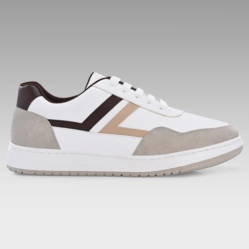 Image of Cruiser Mens Sneaker| Comfort & Style with Soft Cushioned Insole | Classic Canvas Sneakers for Effortless Style |Trendy Lace-Up Design for Casual Outfits (2623)