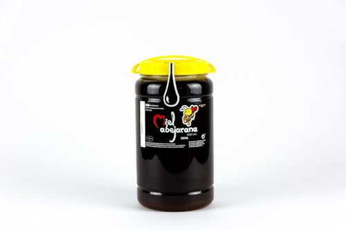 Miel Abejarana Miel pura de encina española, 2 kg, envase con tapa y asa