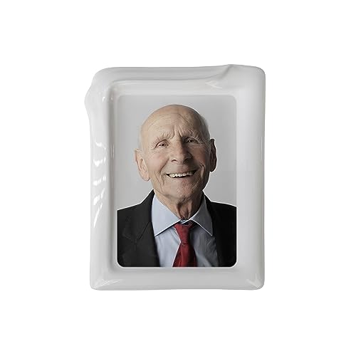 Ceramic Porcelain Plaque with Frame for Headstone - Memorial Ceramic Photo (5.51? x 7.48? (14cm x 19cm))