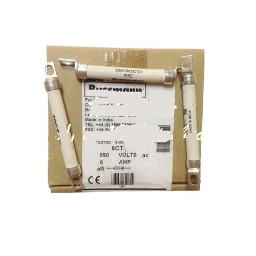 Fusible 6CT 6A 690V BS88 cylindrique 8,7 x 74,6 mm pour protection de circuit