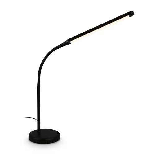 BRILONER - Lampe de table LED à intensité variable, orientable, blanc chaud, lampe de chevet, lampe de bureau, lampe de salon à poser, lampe à poser, lampe...