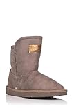 Conguitos CONGUITOS - Bota Tipo Australiana Sintético Niñas Color: Taupe Talla: 35