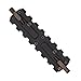 7-Slot Quick-Detach Picatinny Rail Accessory, Lightweight Aluminum, Black Anodized Finish