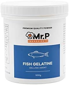 Mr.P Ingredients - CWS Gelatine Cold Water Soluble 250g 200 Bloom Premium Quality Powder Stabiliser Gelling Aerating Agent Gluten Free Instant Halal Kosher Non-GMO (Recyclable Pot)