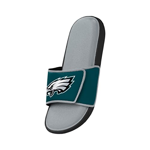 FOCO Philadelphia Eagles NFL Mens Foam Sport Slide - S3