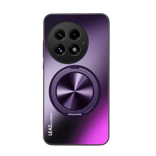 Image of MILLION CASES Back Cover Case for OnePlus 12 Shockproof Protective Prime Ring Guard TPU Case for Men & Boys(Purple)