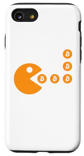 Bitcoin BTC Funny Cryptocurrency Video Game Bitcoiner Coque pour iPhone SE (2020) / 7 / 8