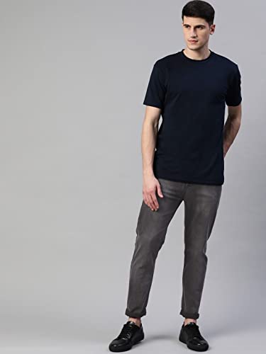 Image of Hubberholme Men's Stretchable Slim Fit Jeans - Casual Cotton Jeans for Men