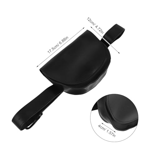 Funda para telémetro de golf Healeved de cuero PU con múltiples compartimentos 2