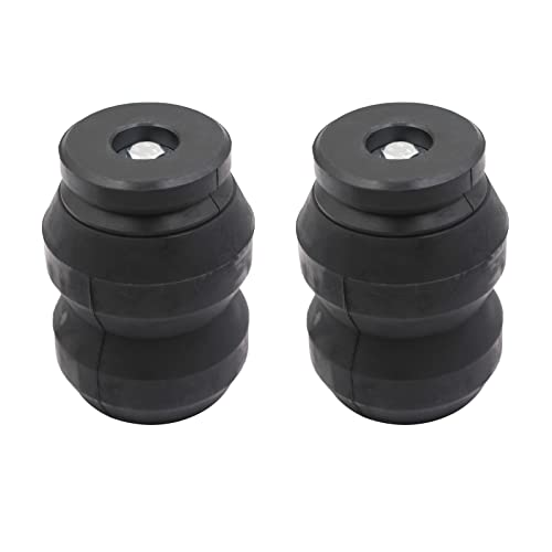 DR1500DQ Ram 1500 Suspension Enhancement System Compatible with 2009-2021 Ram1500 2WD or 4WD, Suspension Rubber Helper Spring Kit can afford Weight Capacity 8600 lbs- truck helper springs by LAFORMO - Image 2