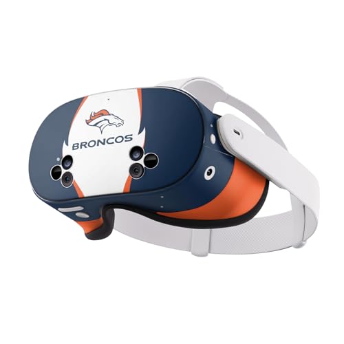 Autocollant peau Meta Quest 3S cadeau fan NFL Broncos